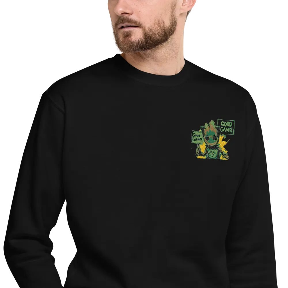 Trippy Groot Sweat Shirt product image (2)