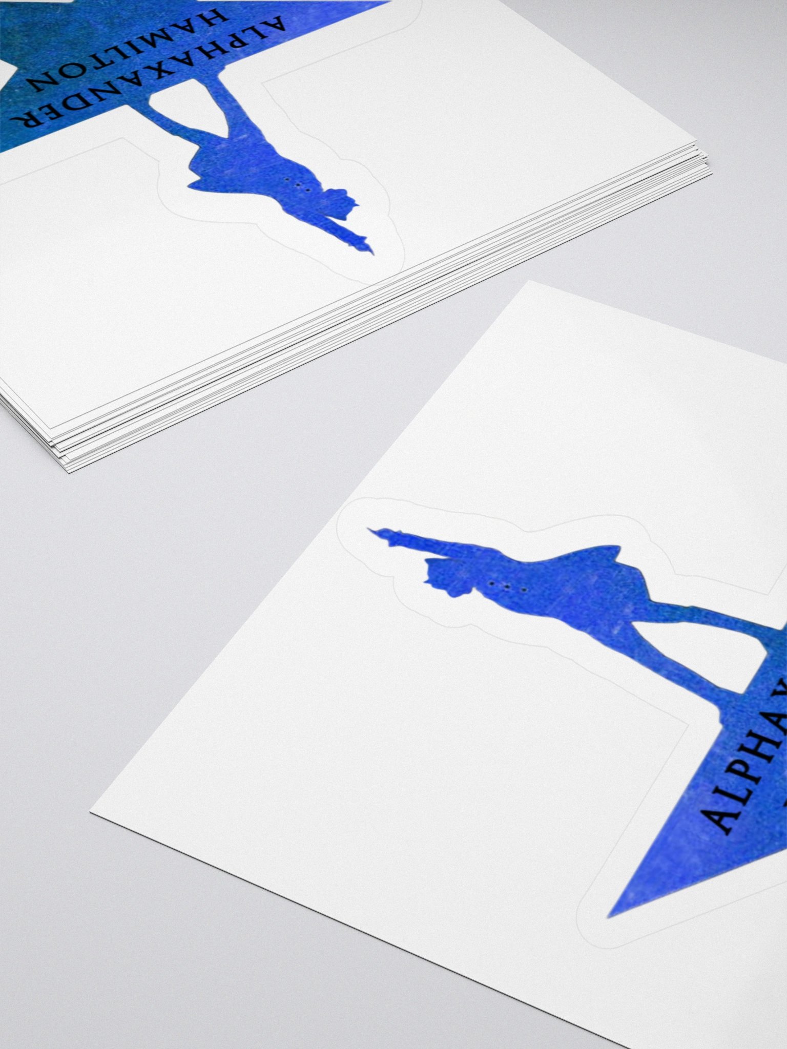 Alphaxander Hamilton logo Sticker product image (4)