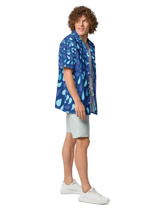 His House Aloha Shirt - Blue Wave product image (3)