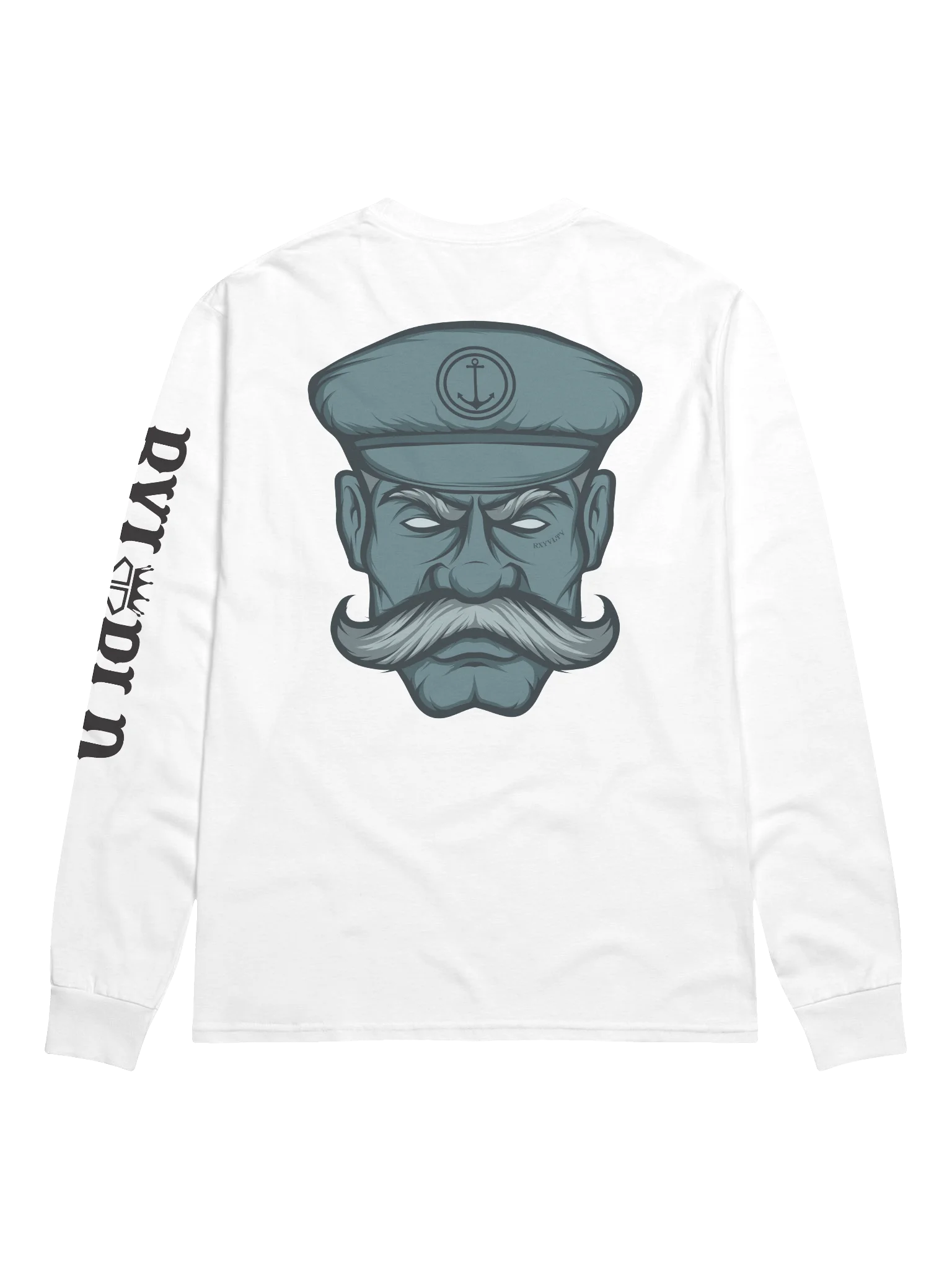 RYL BLD CAPTAIN LONG SLEEVE (BLACK LOGO) product image (2)
