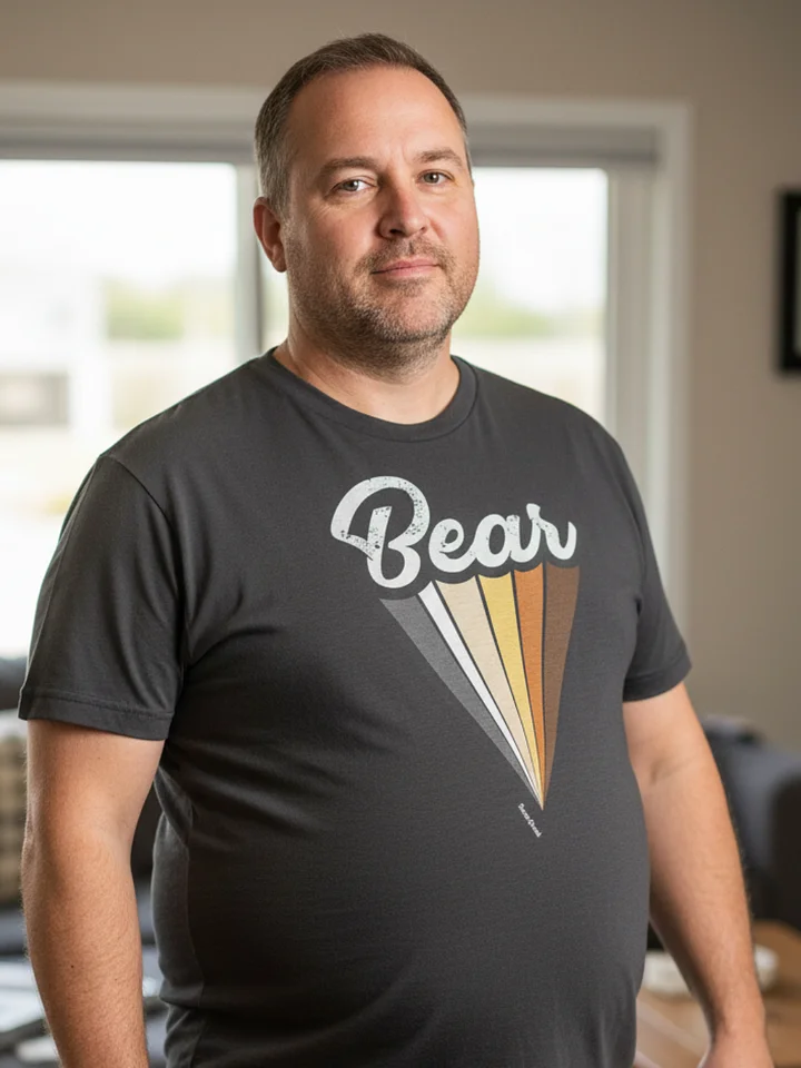 Gay Bear Pride Hero T-Shirt product image (2)