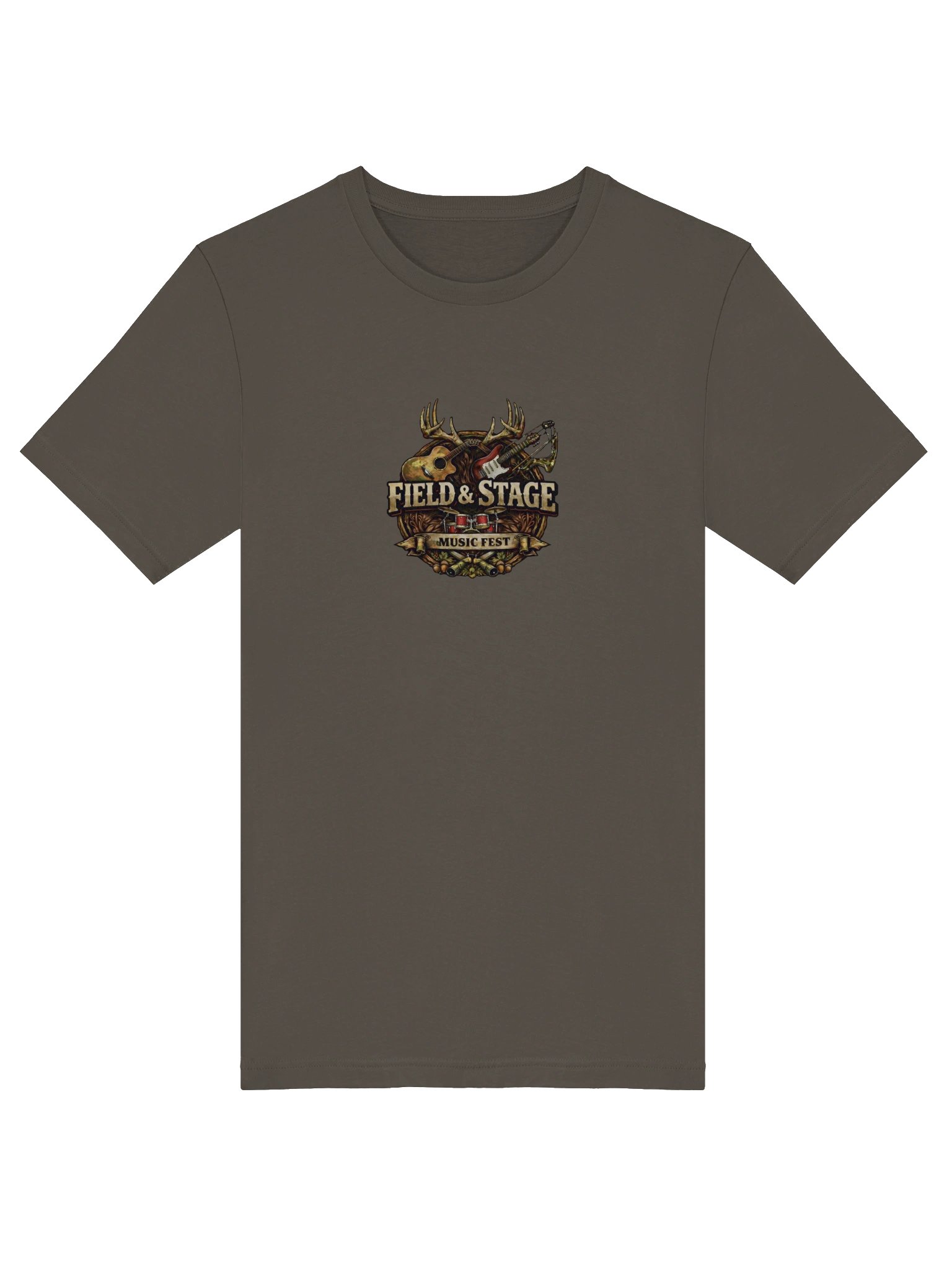 Field & Stage Music Fest Supersoft Tee - Army Green product image (5)