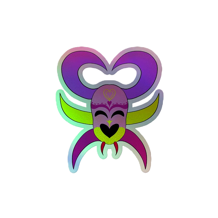 V4L3NTIN3S VEJIGANTE! HOLO-STICKER! - P4WKU!! product image (2)
