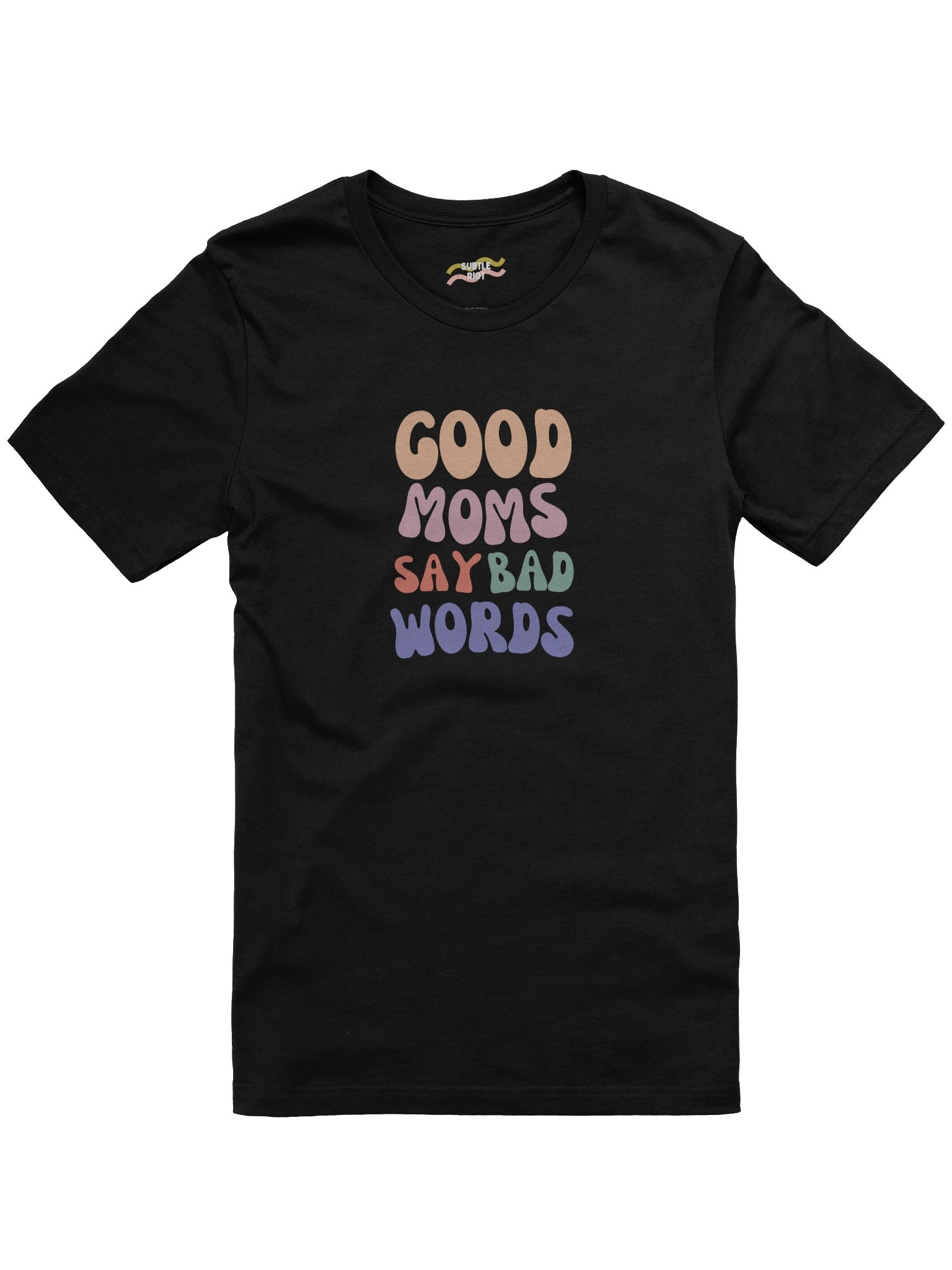 Cussin’ & Crushin’ It Mom Tee product image (1)