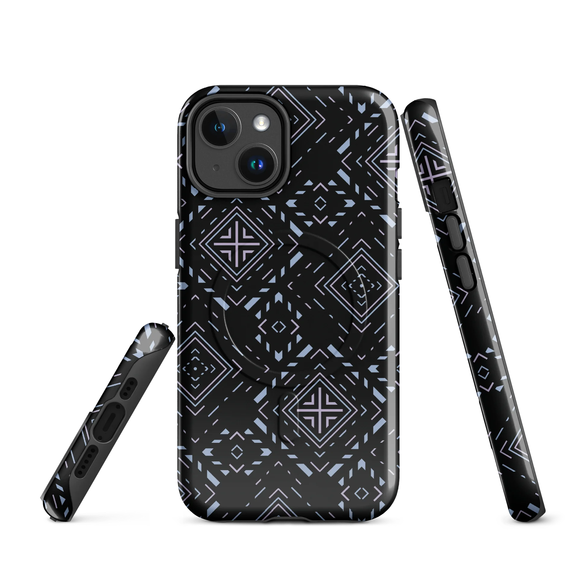 Cipher iPhone 17 Tough MagSafe Case - Shockproof Dual-Layer Geometric Protective Cover product image (1)