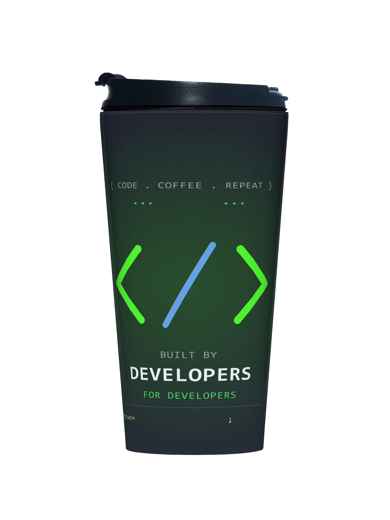 Developer Travel Mug – Code on the Go product image (1)