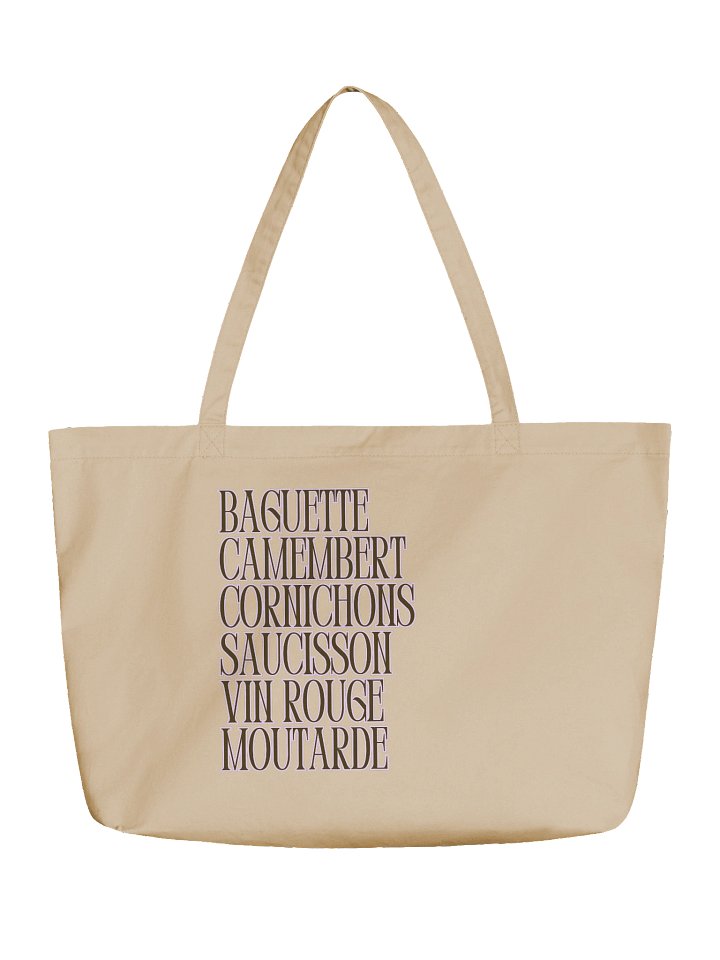 La Liste Canvas Tote product image (2)