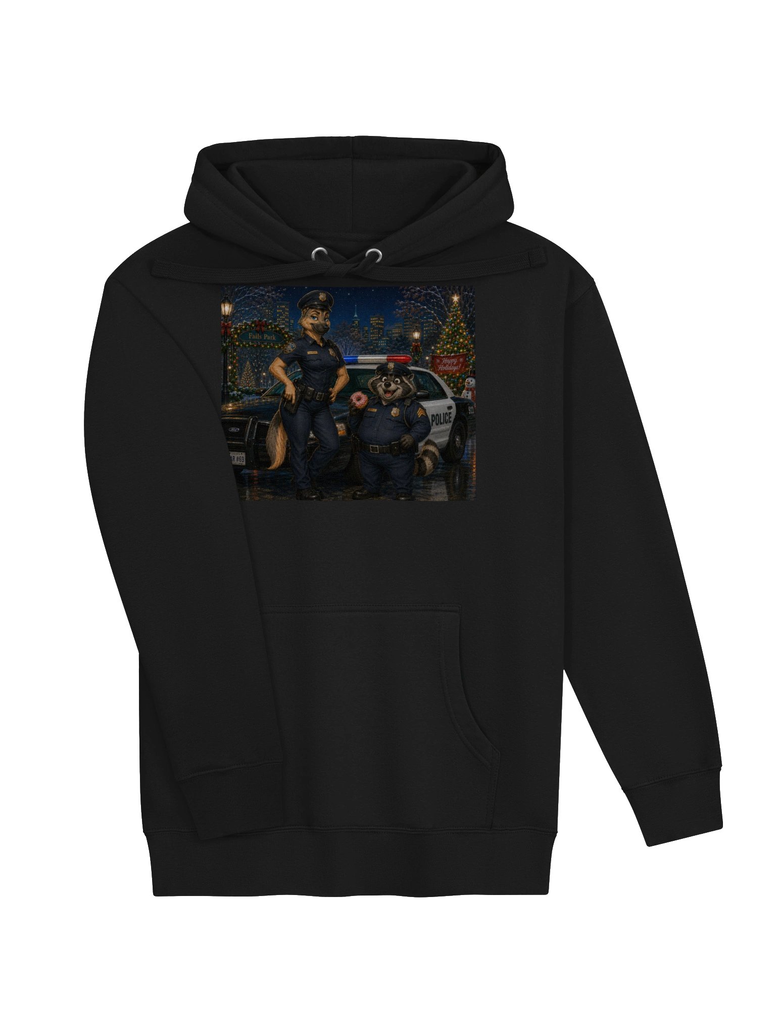 Officers Jerald and Jensen Hoodie. product image (3)