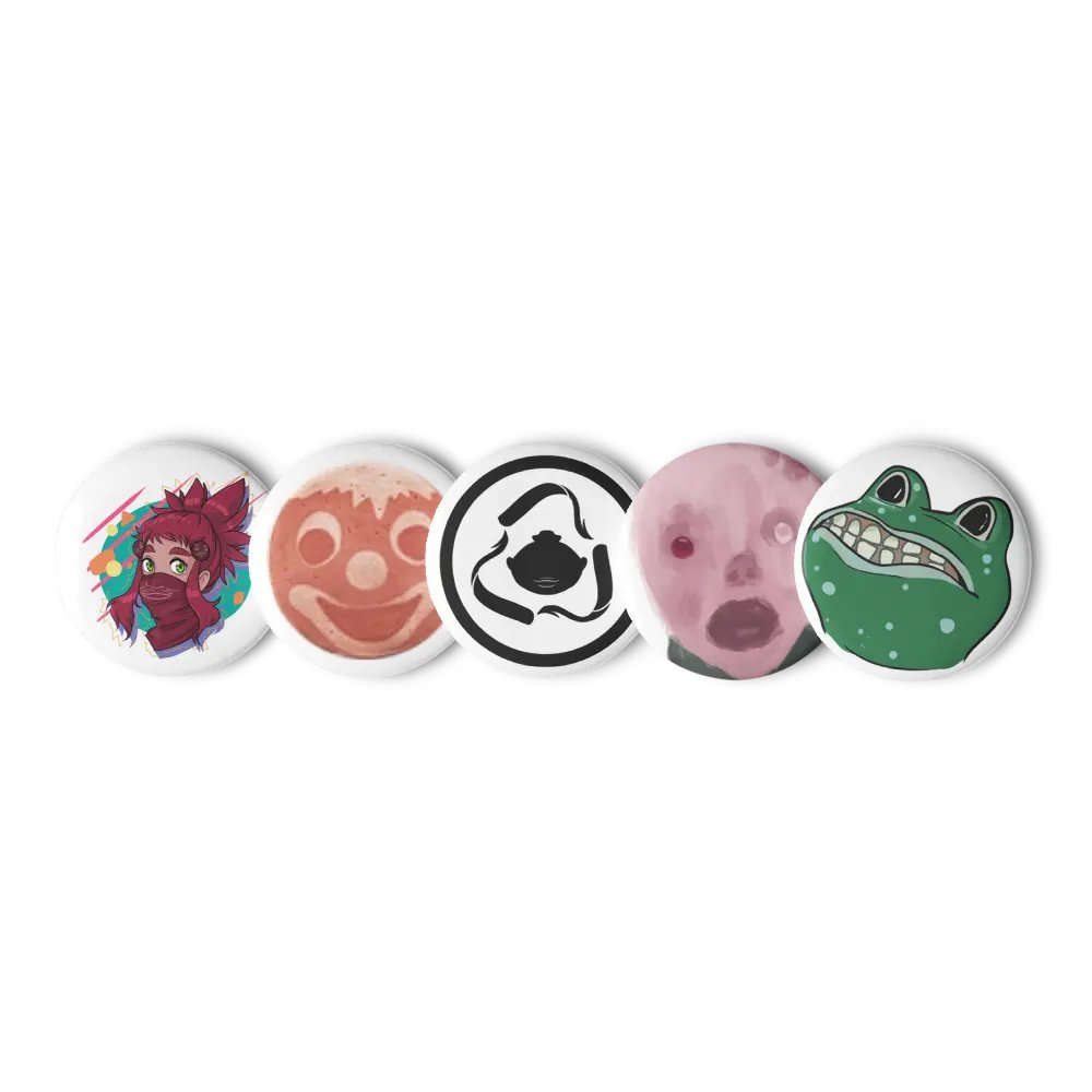 Shifty Cryptid badge set product image (2)