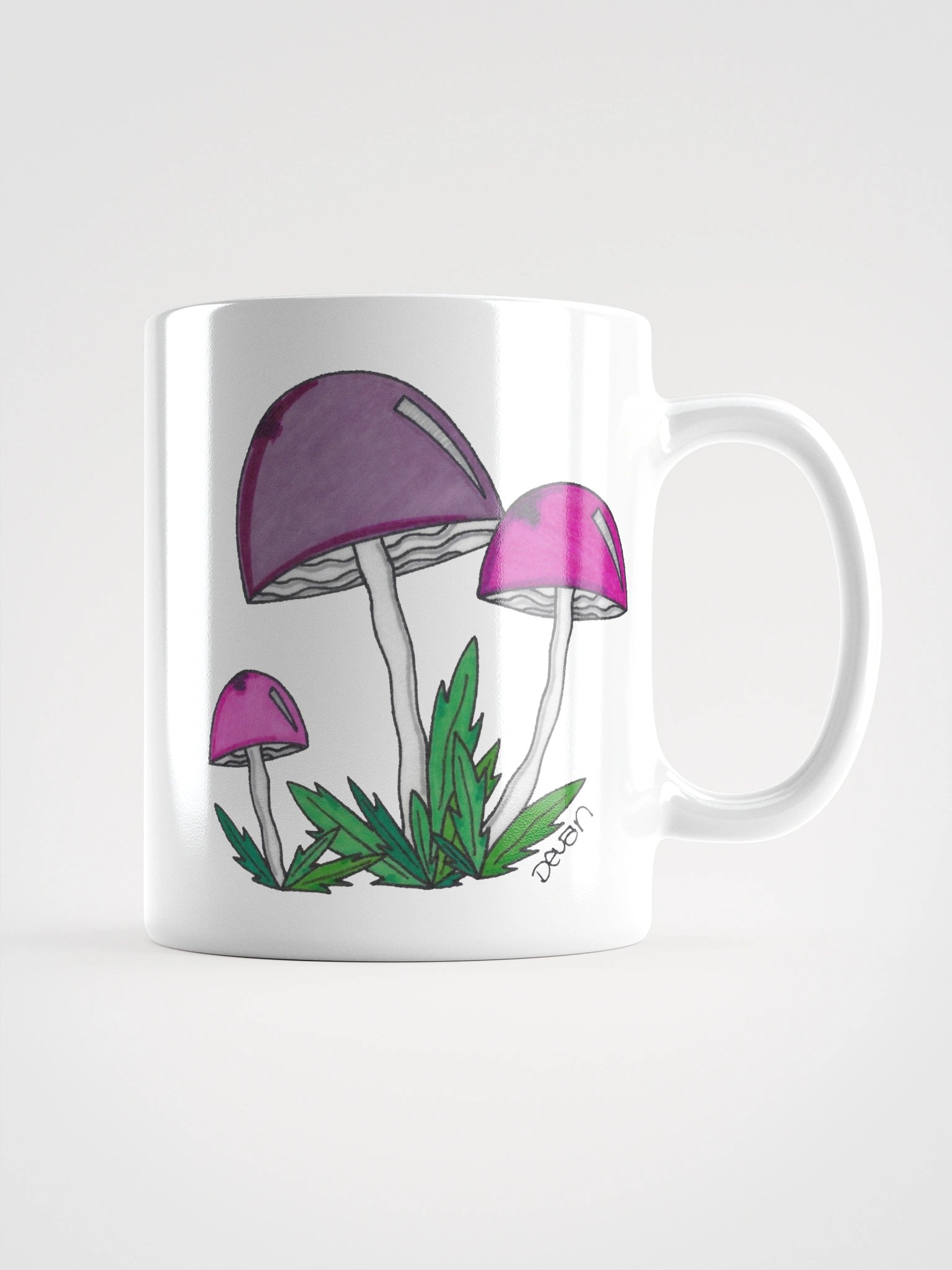 Purple Mushrooms Mug product image (1)