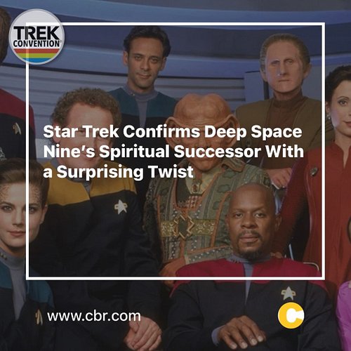 Star Trek Just Confirmed Deep Space Nine's Spiritual Successor With a Surprising Twist 
https://trkcon.in/6uhfBT 

#StarTrek6...
