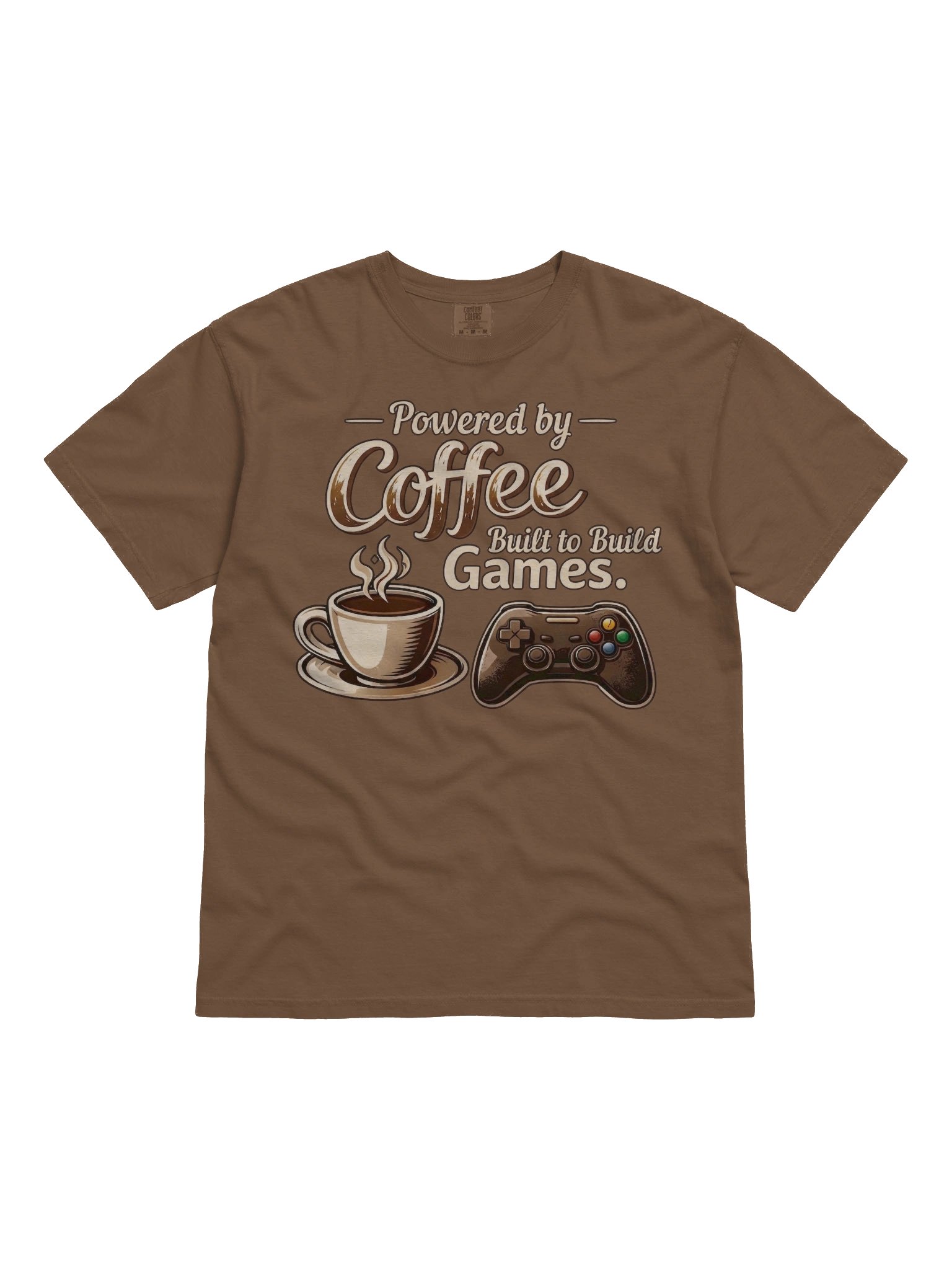 Powered by Coffee. Shirt product image (3)