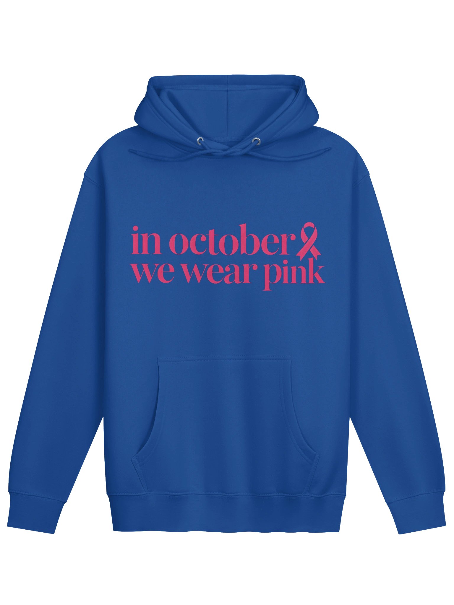 "In October We Wear Pink" Breast Cancer Awareness Hoodie product image (26)