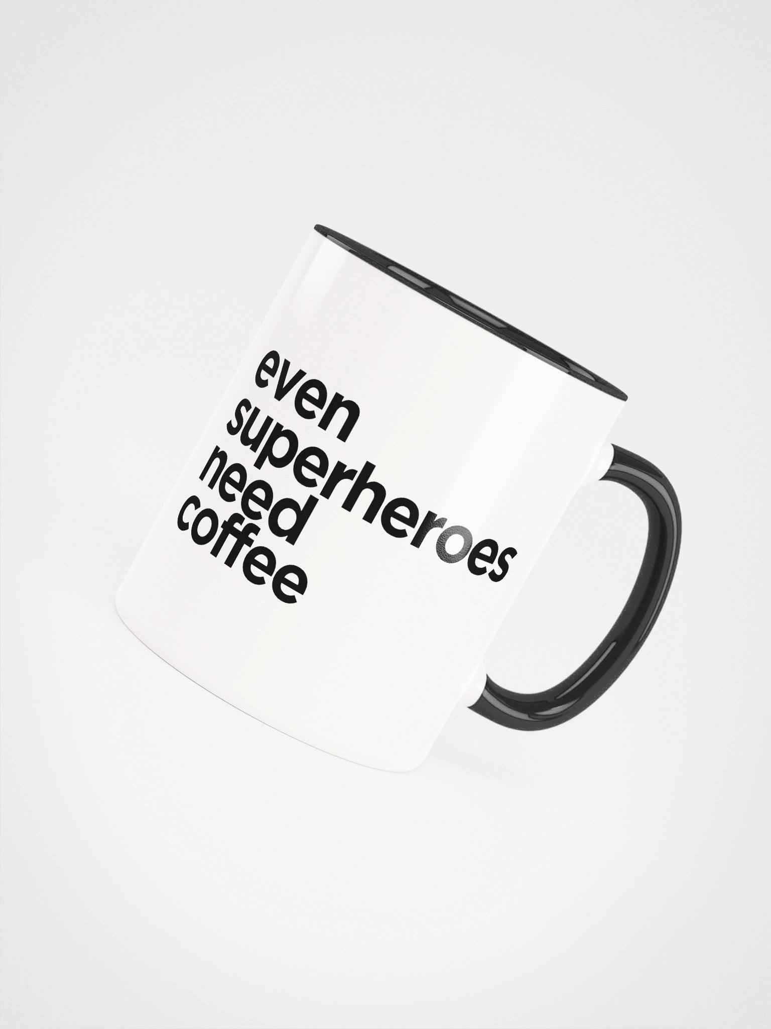 “Even Superheroes Need Coffee” Mug product image (18)