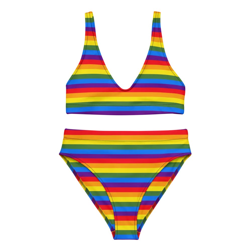 Rainbow Recycled Vibrance Bikini Set product image (1)