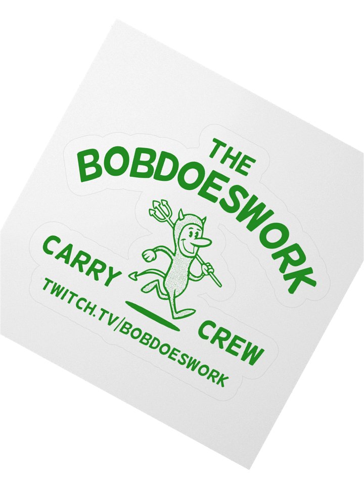 The BobDoesWork Carry Crew - Stickers! product image (5)