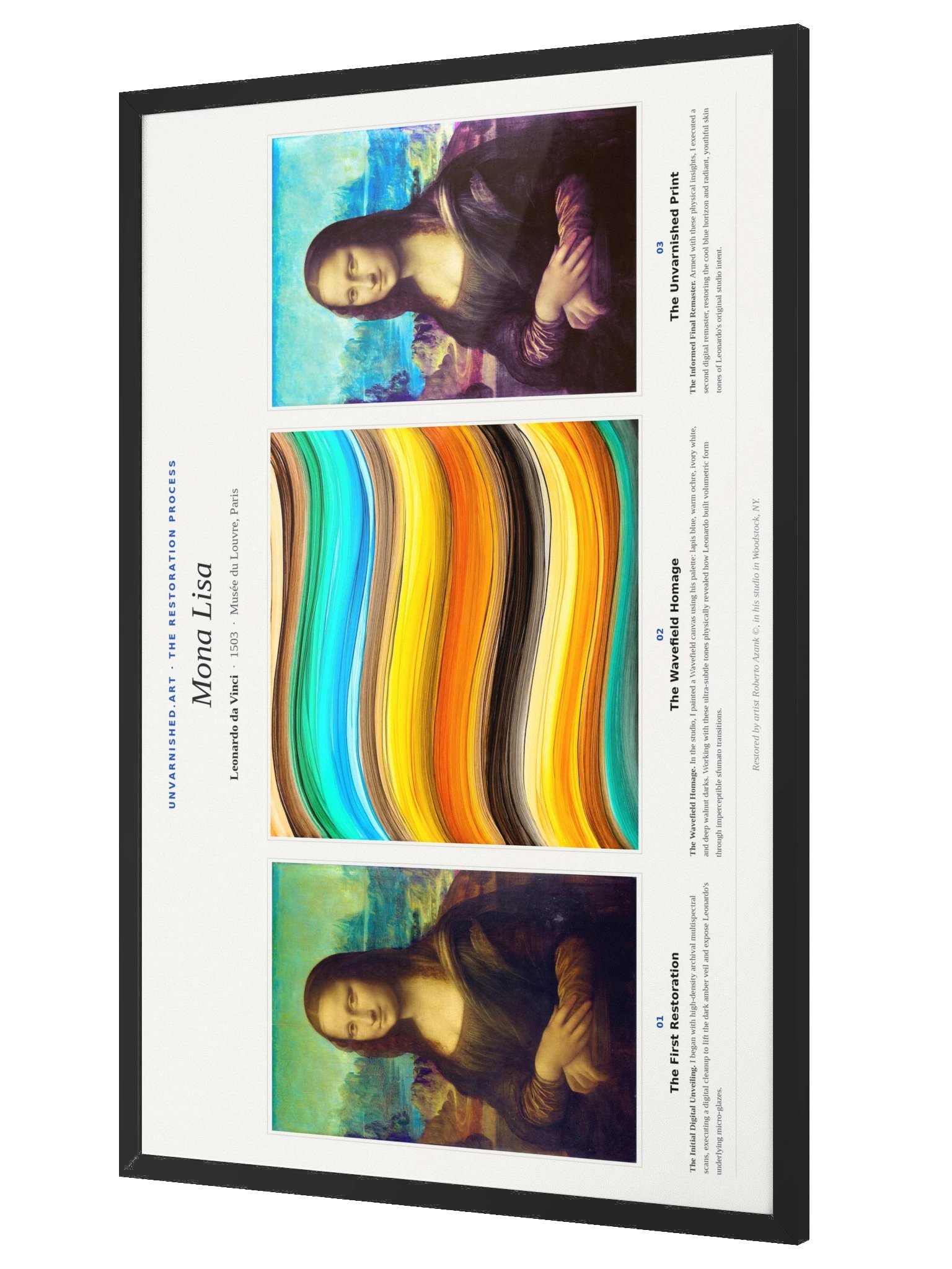 Mona Lisa — Framed Process Poster product image (3)