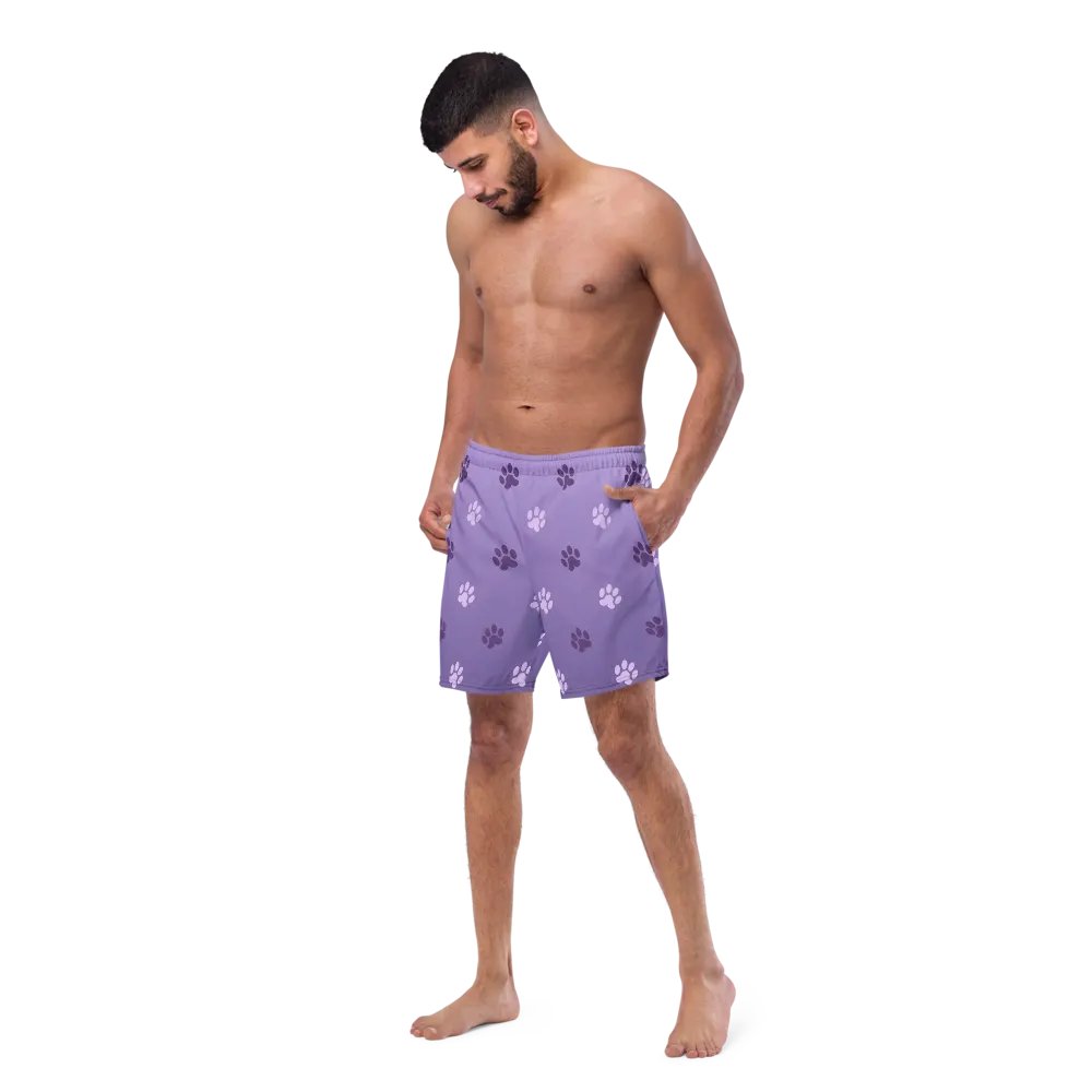 Paw Print Swim Trunks product image (6)