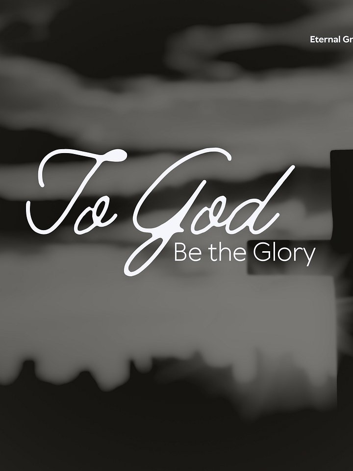 To God Be The Glory product image (1)