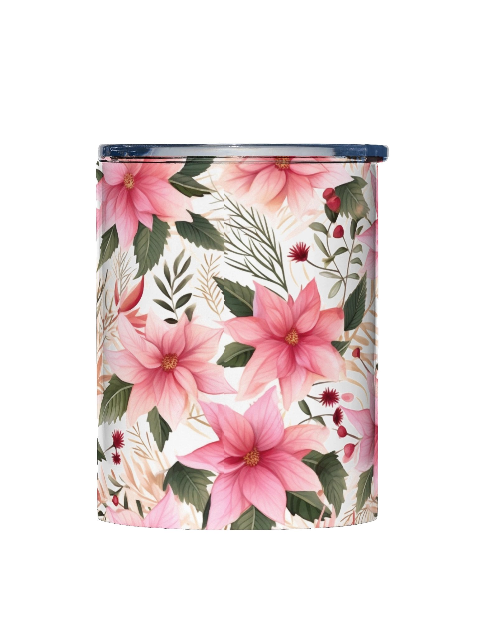 Pink Poinsettia 10oz Tumbler product image (1)