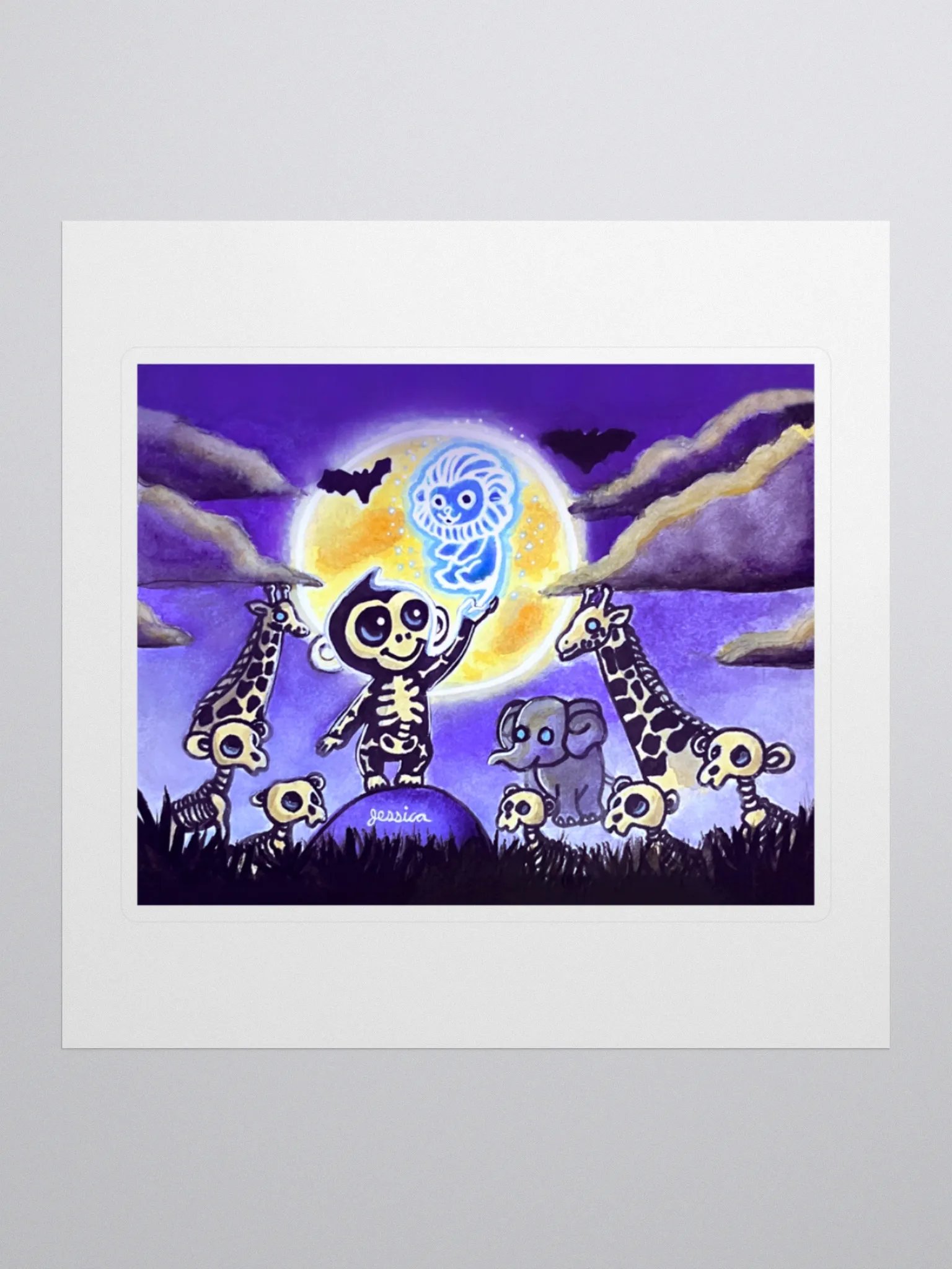 Circle of Fright Sticker product image (1)