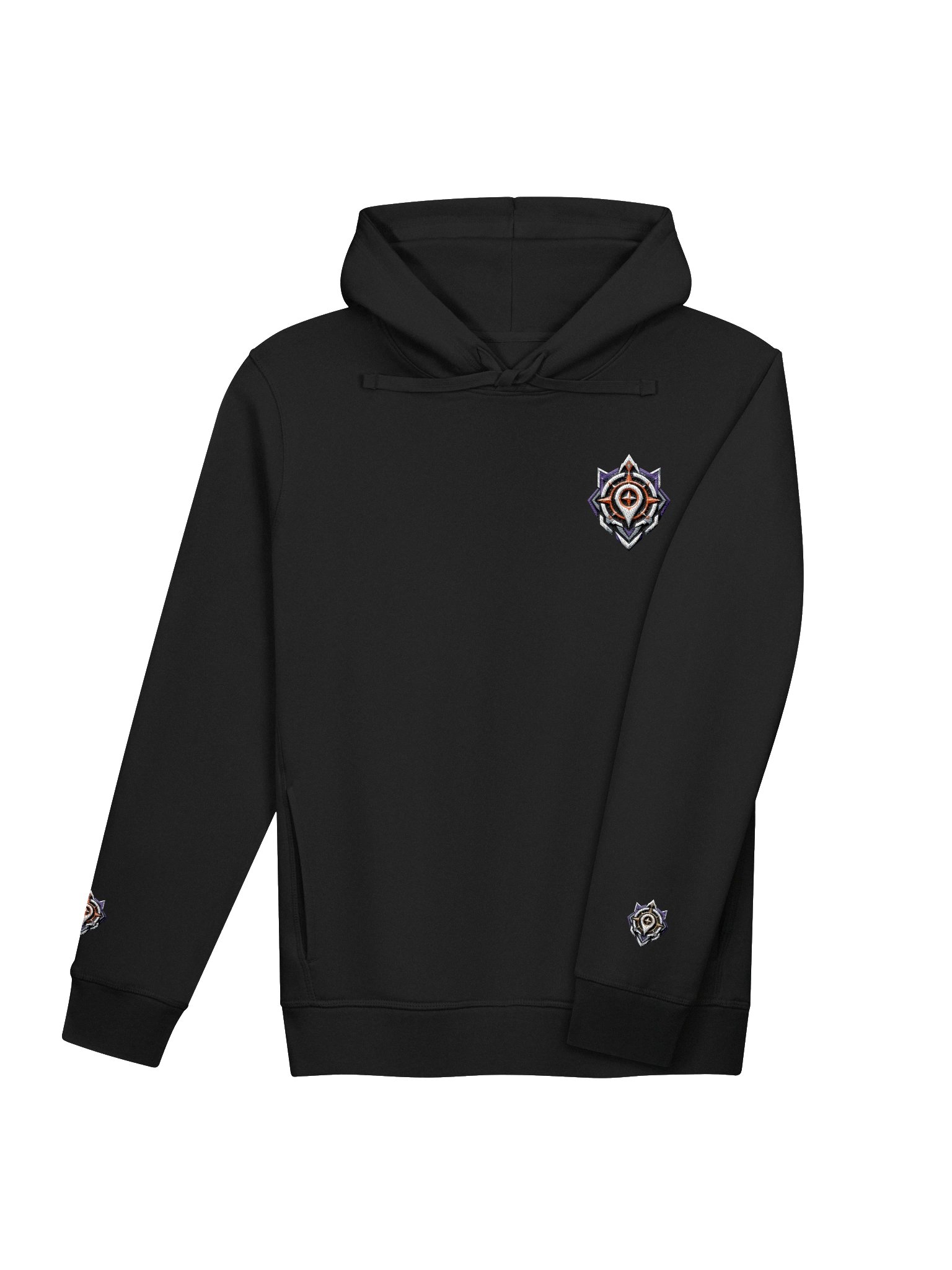 Futuristic Emblem Side Pocket Hoodie product image (4)