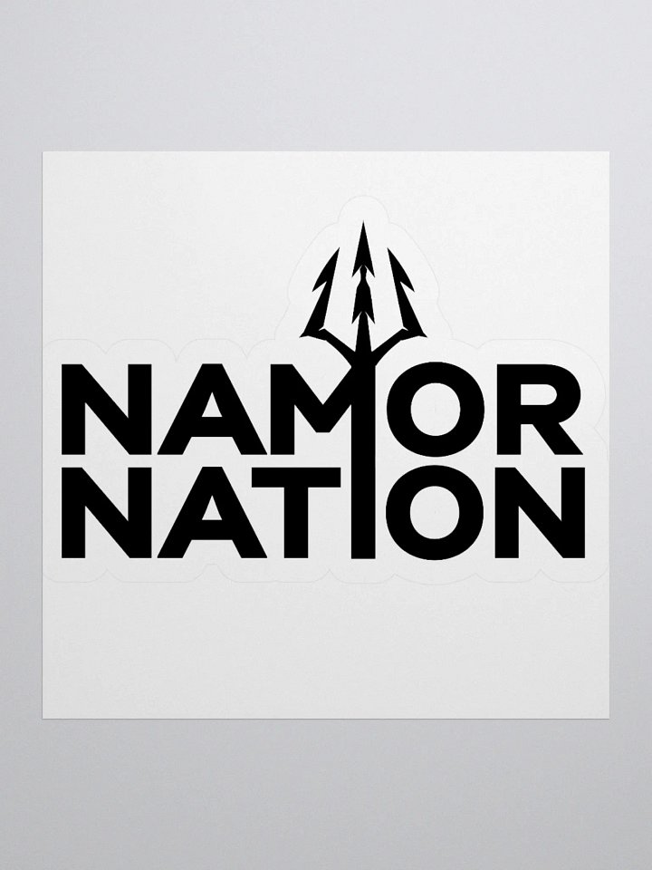 Namor Nation Sticker product image (2)