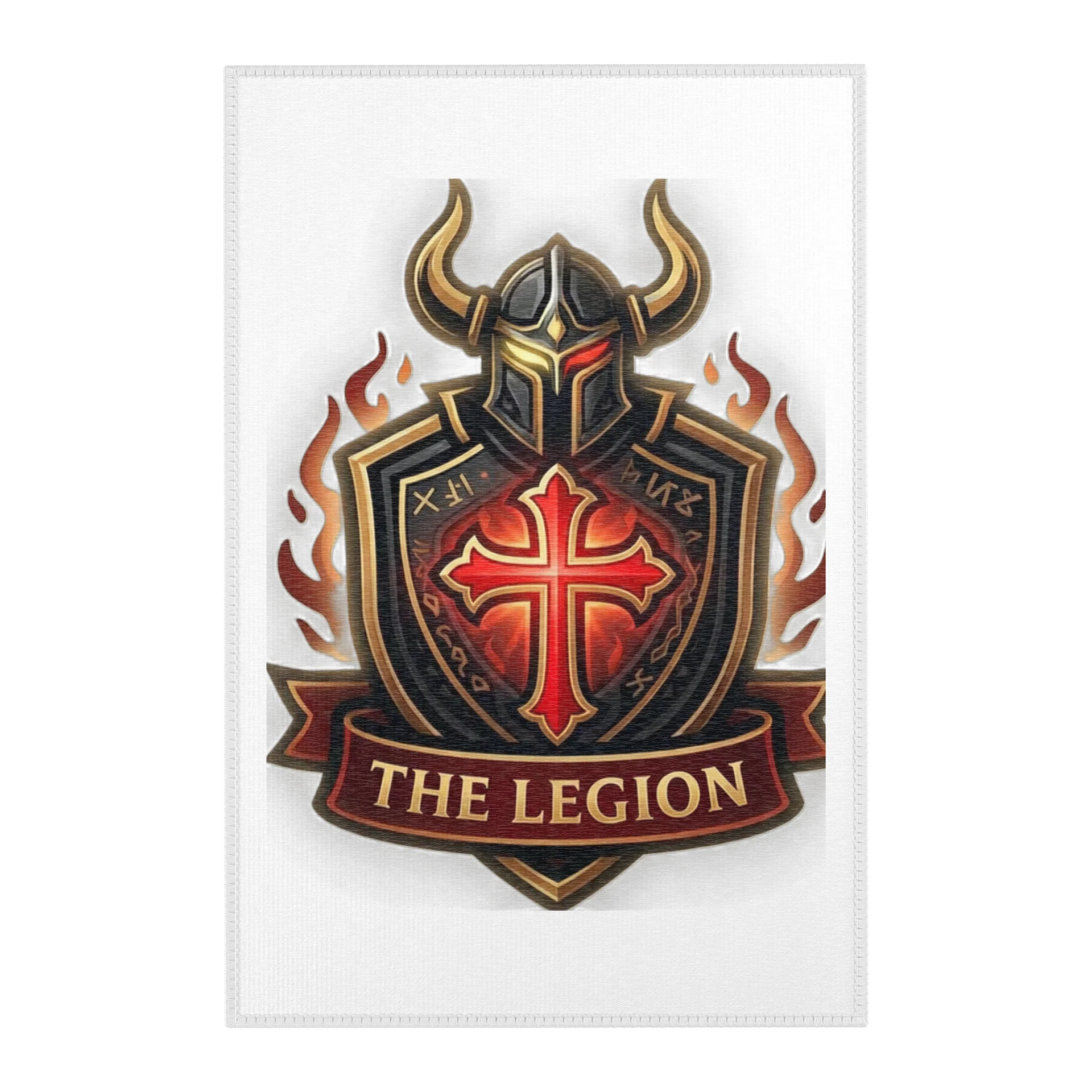 The Legion Flame Crest Area Rug product image (1)