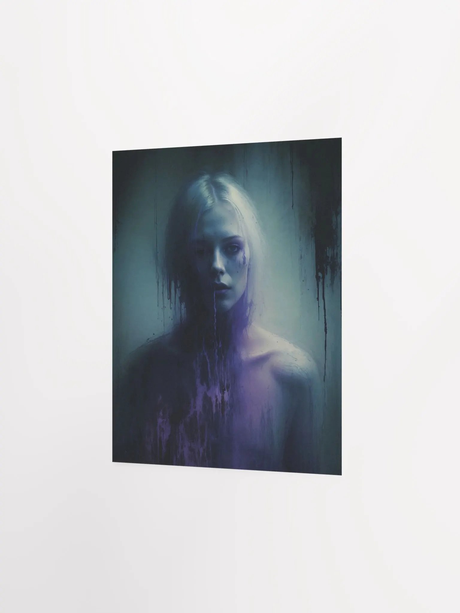 Ethereal Drip Matte Poster product image (12)