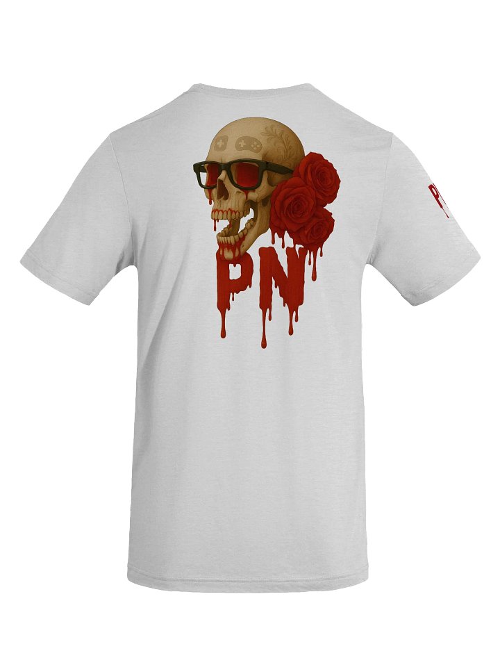 Pirates and Nerds Blood Rose Drip Short Sleeve Tee product image (1)