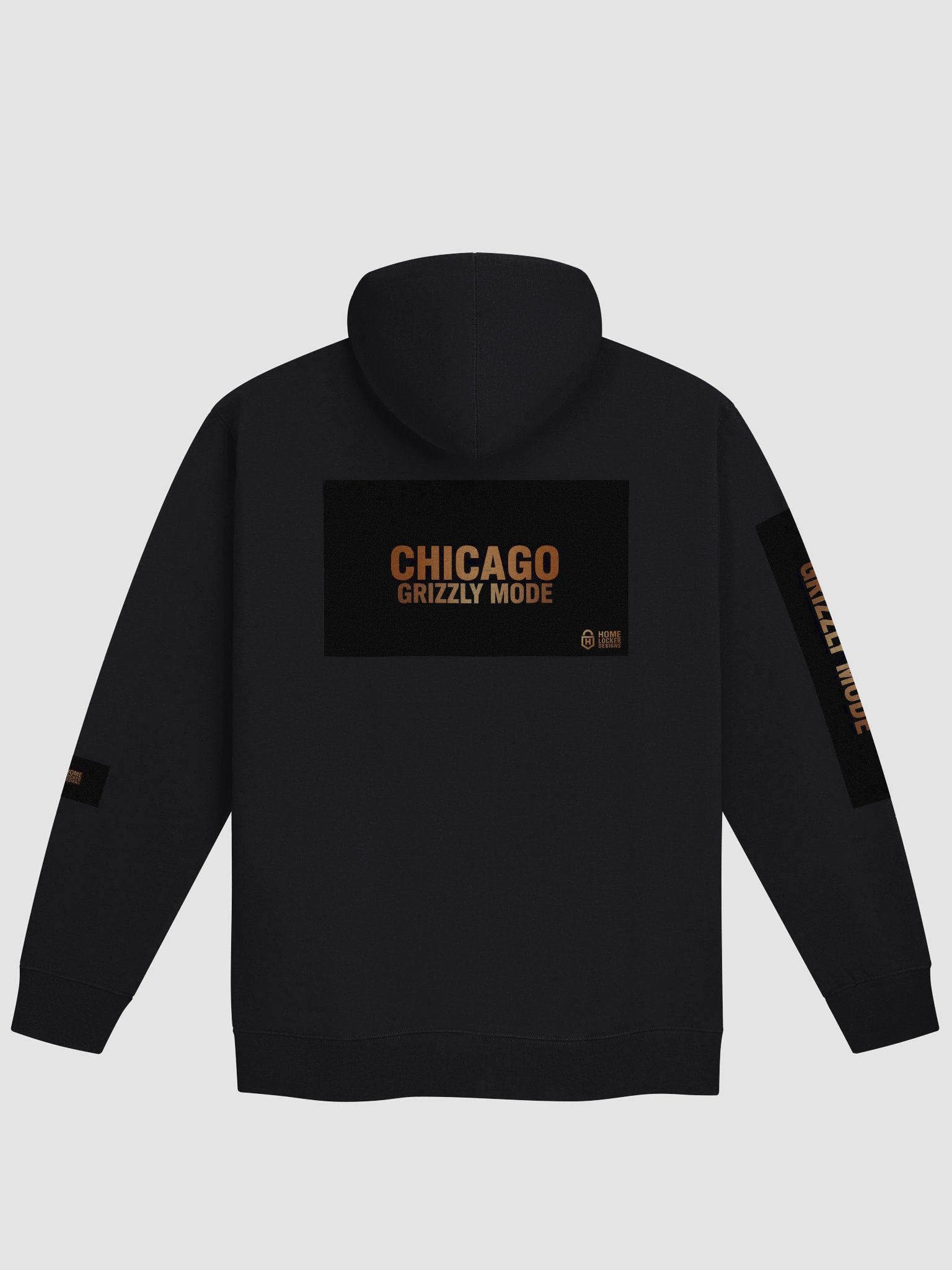 Grizzly Mode™ Premium Fleece Zip-Up Hoodie | Chicago | Football | Home Locker product image (4)