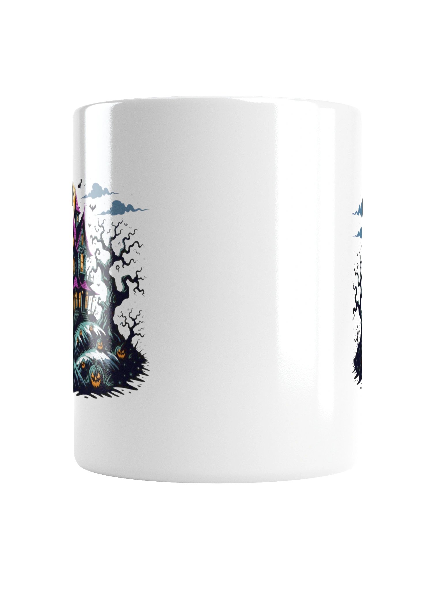 Haunted House Night Scene Coffee Mug product image (6)