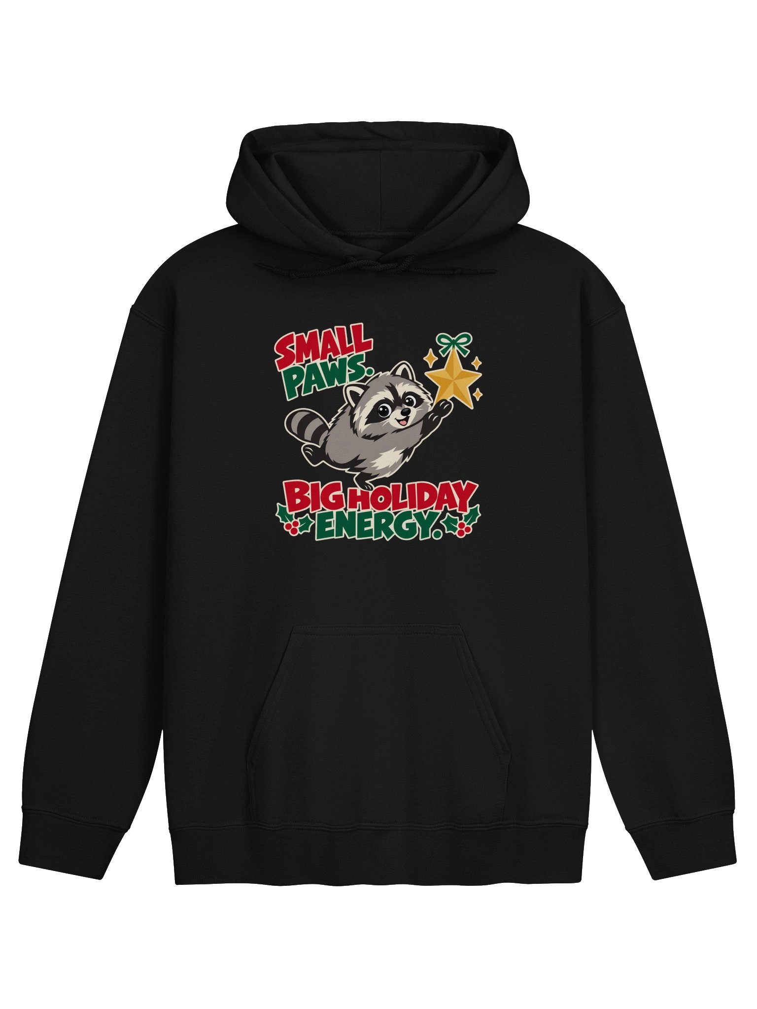 Small Paws, Big Holiday Energy — Jimothy Hoodie product image (1)