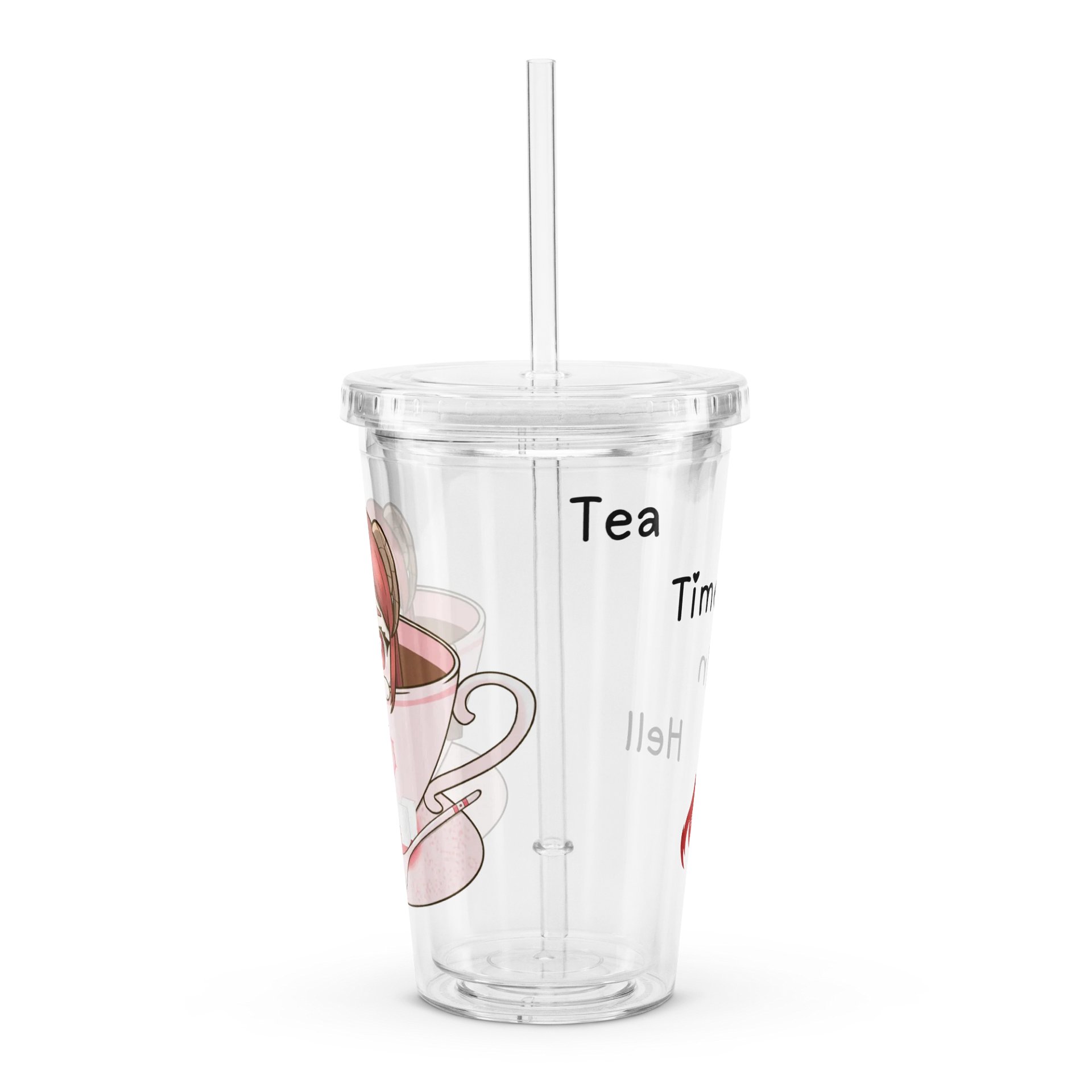 Tea Time In Hell Clear Cup product image (4)