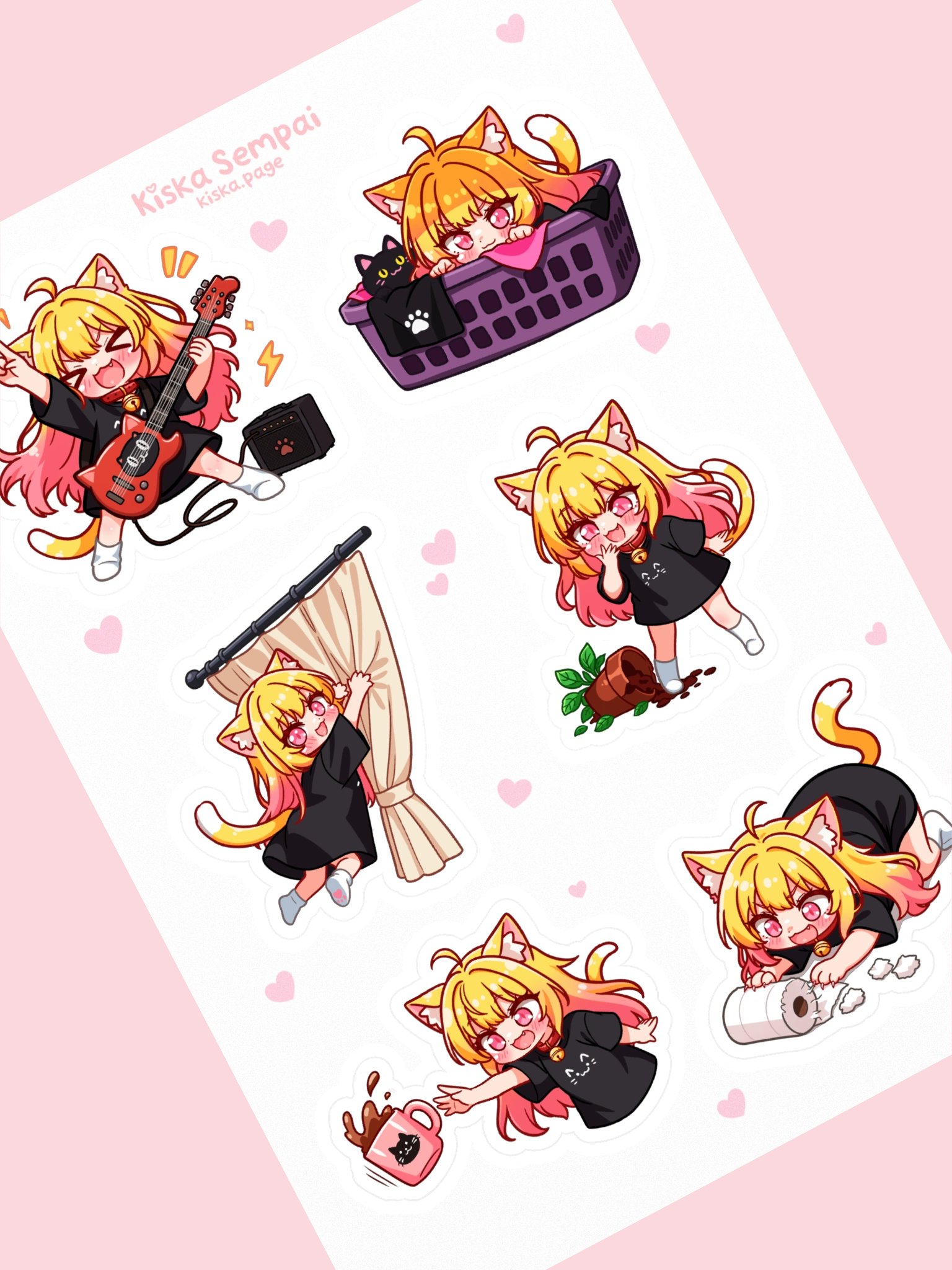 Naughty Pawky ☆ Sticker Pack product image (1)