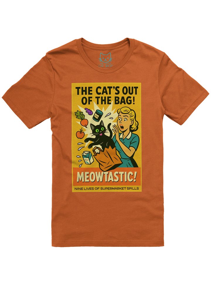 The Cat's Out of the Bag 1950's Retro Concert Tee Fit Unisex T-Shirt product image (49)