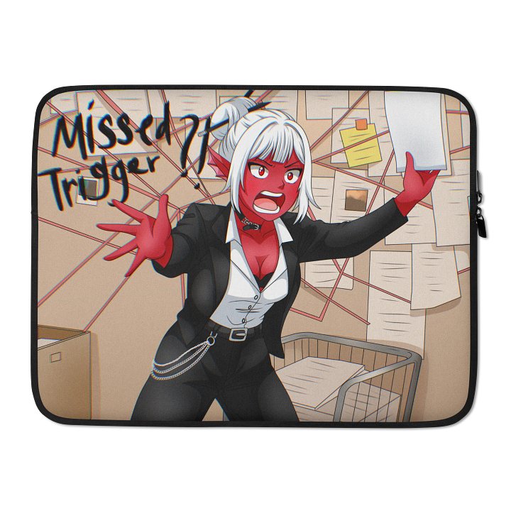 [Meme] Missed Trigger Conspiracy Laptop Sleeve product image (2)