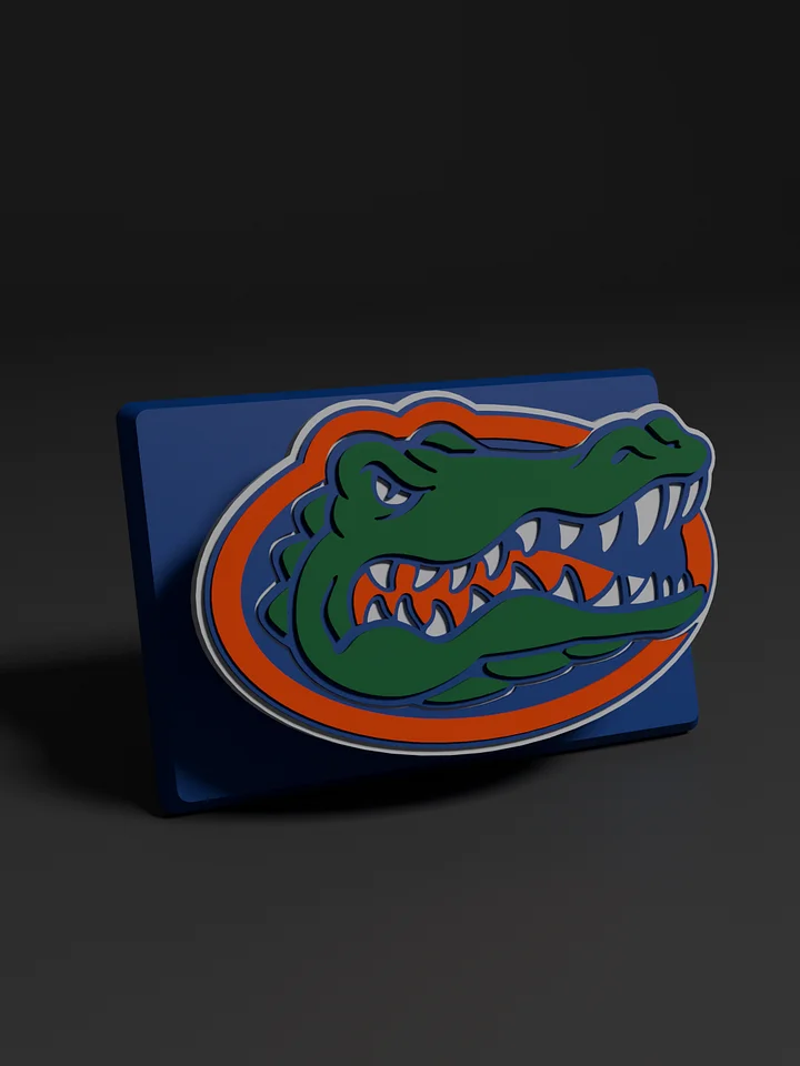 University of Florida Gators 3D Printed Floating Logo Sign (Digital File Only) product image (1)