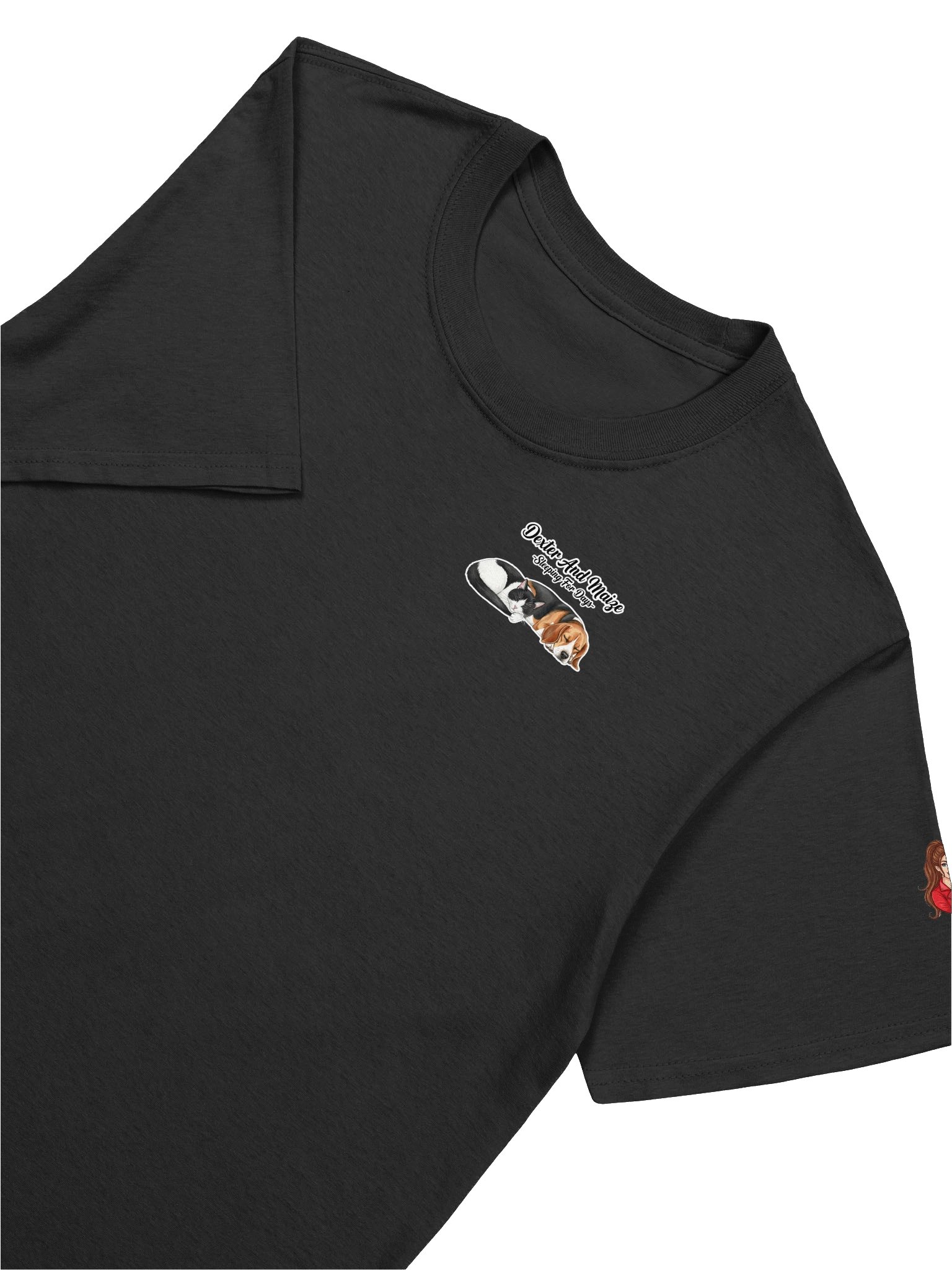 Maze and Dex sleep buddiesTee product image (7)