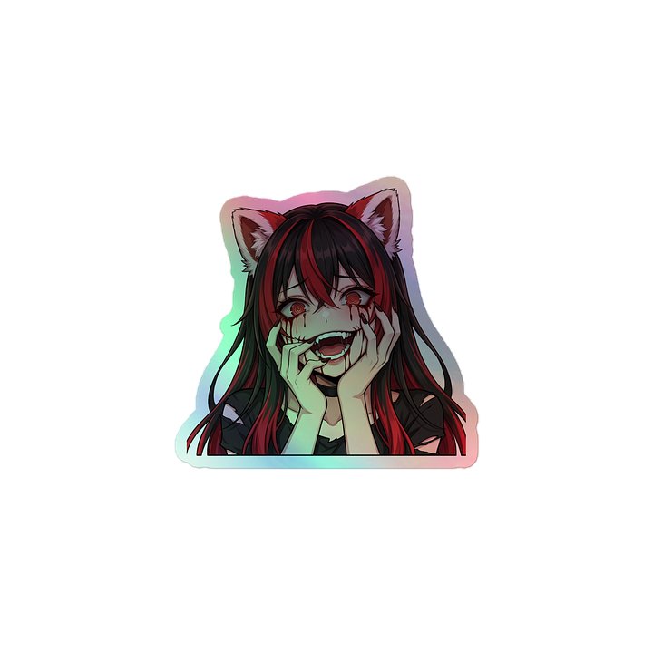 "Corrupted" Holographic Sticker product image (1)