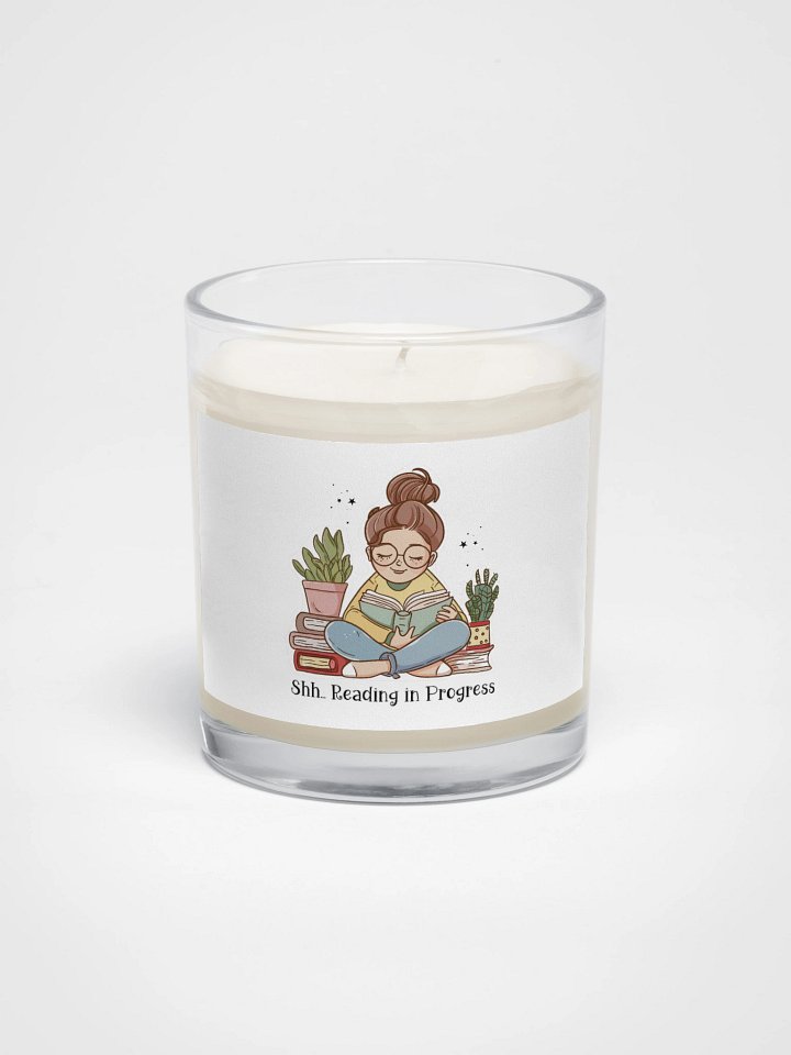 Reading in Progress Soy Candle product image (1)