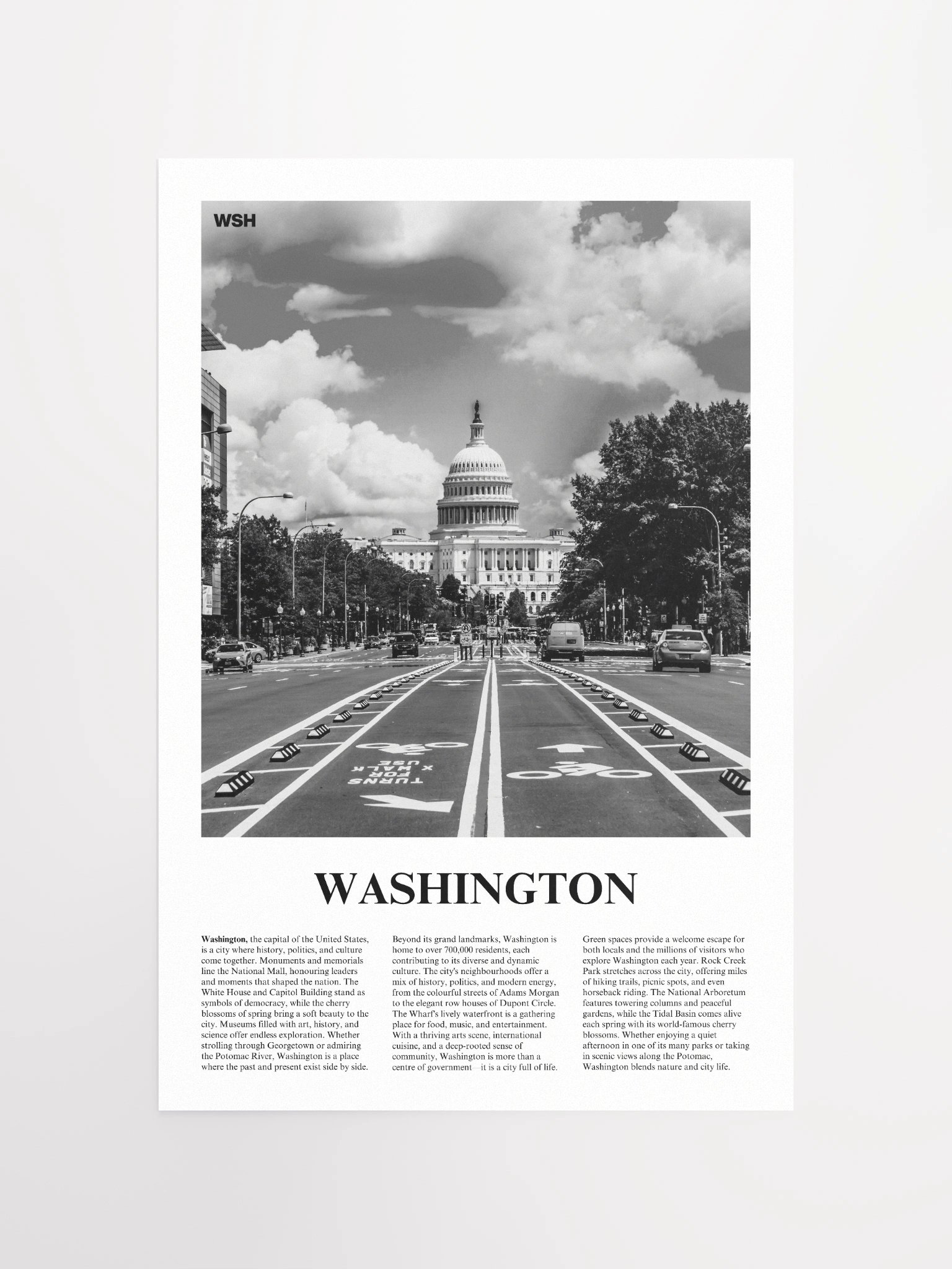 Washington 01 Newspaper Poster product image (5)