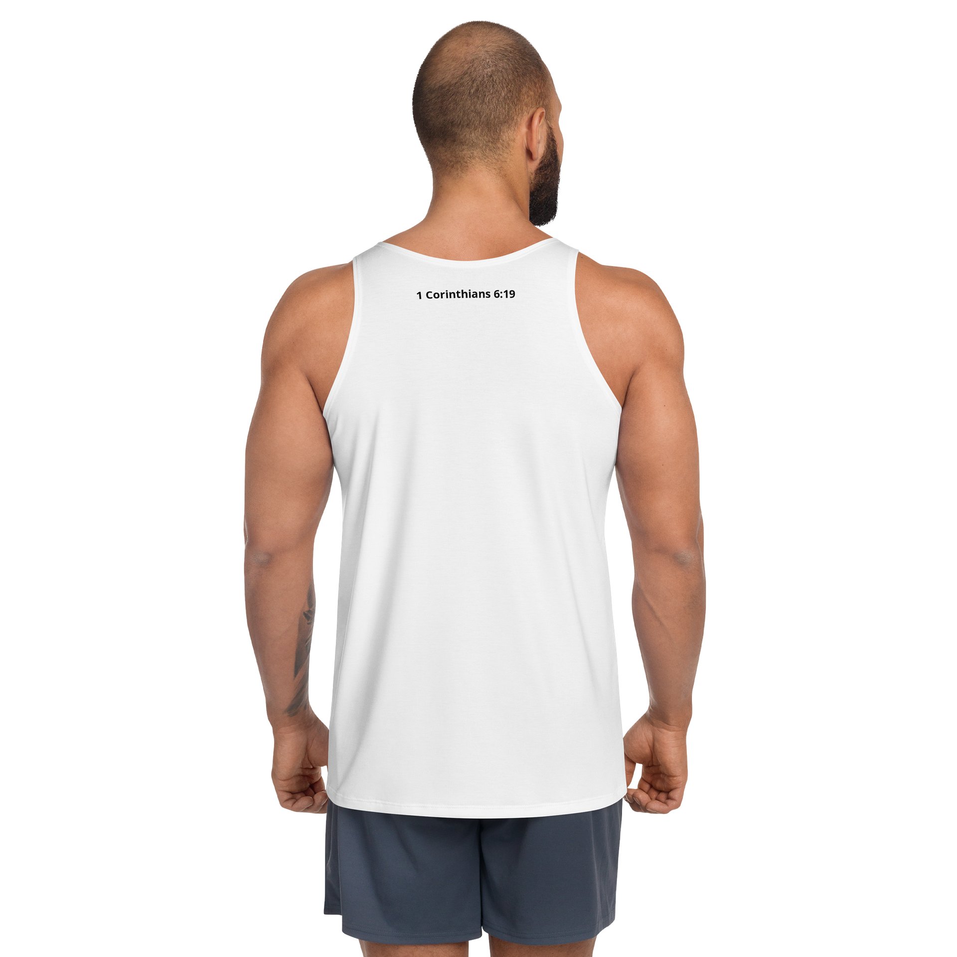 His House Unisex Performance Tank - White product image (4)