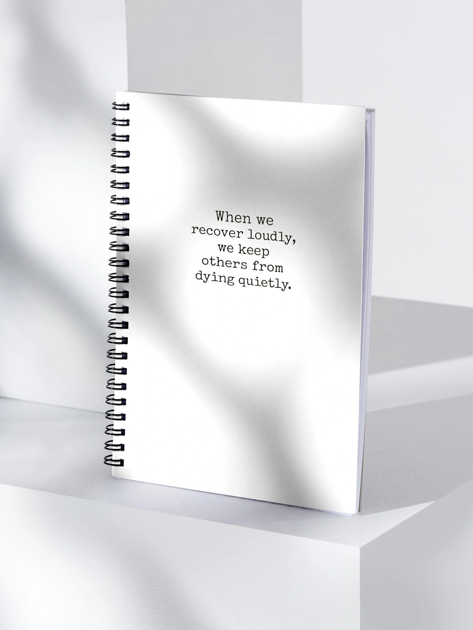Recover Loudly Notebook product image (4)