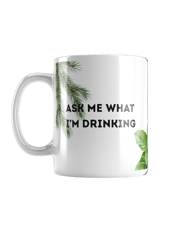 Ask me what I'm drinking Mug (Leaves) product image (1)