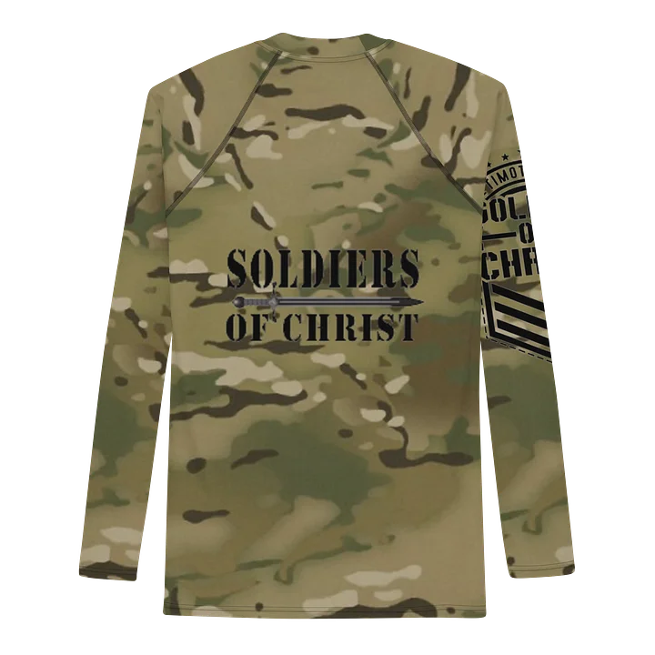 Faithful Camo: Men's Rash Guard - Multicam product image (2)
