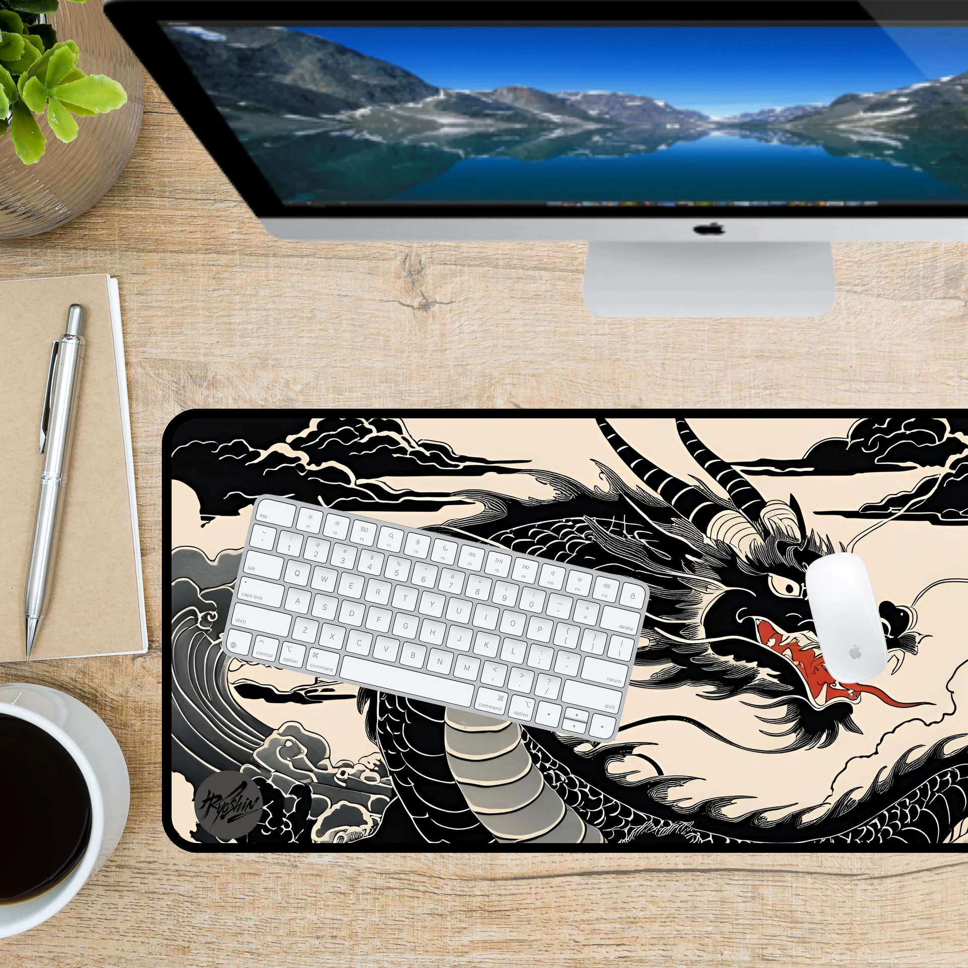 Ryoshin - Shadow Embrace (Kage no Hōyō), Ancient Ryū Collection, Desk Mat product image (3)