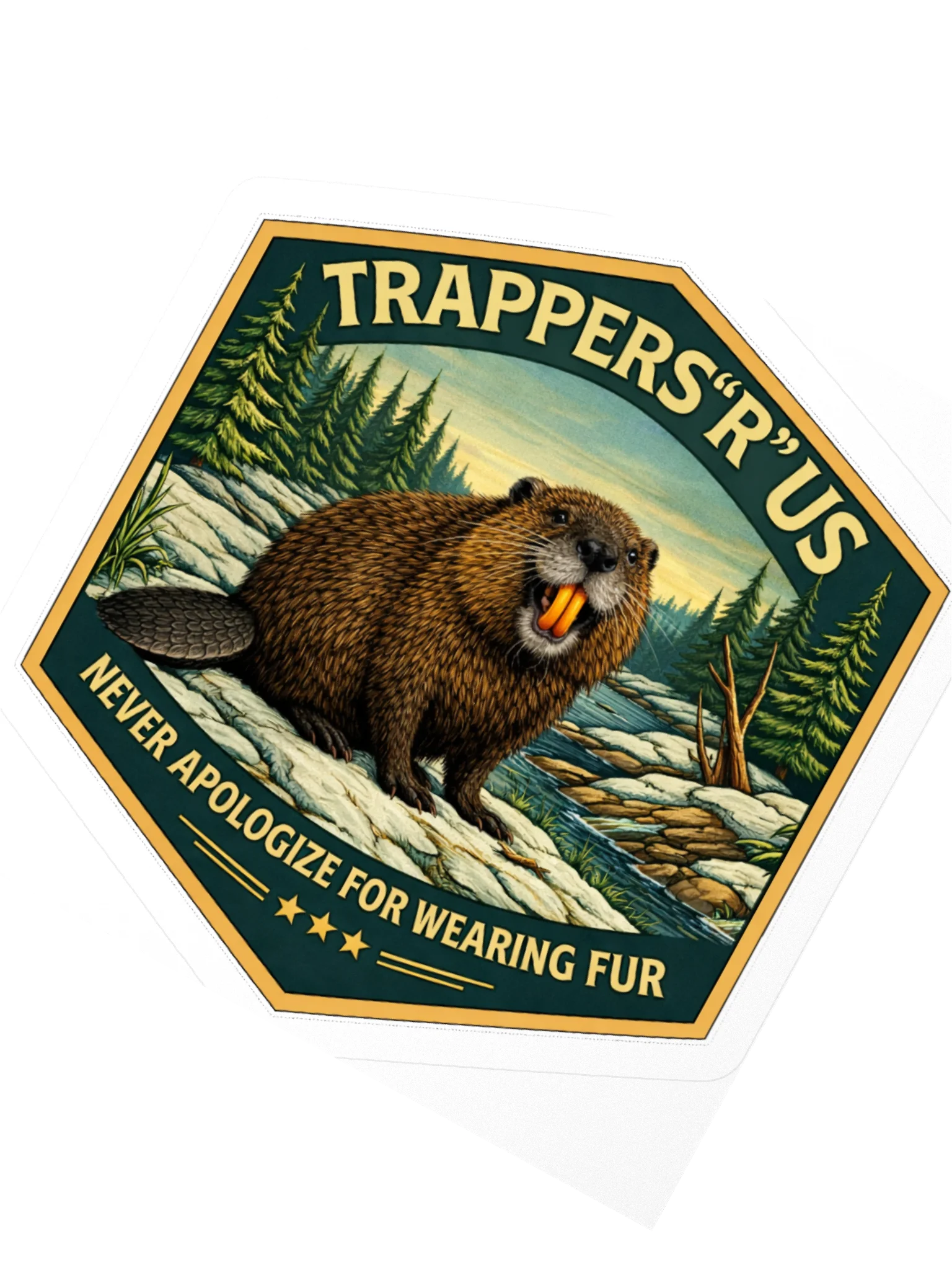 TRUS Never Apologize Beaver product image (3)