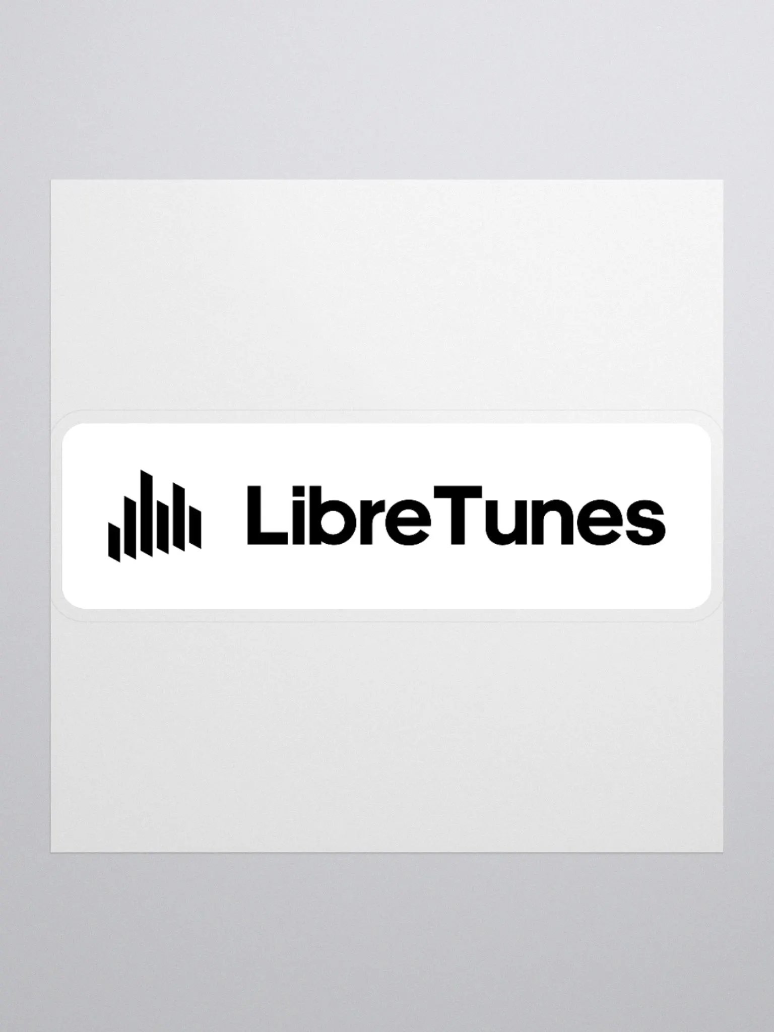 White Premium Record Label Sticker product image (1)