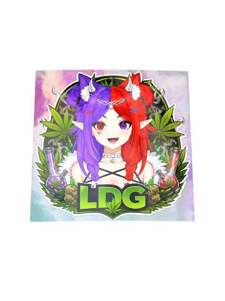LDG 4:20 HOLO Sticker product image (1)